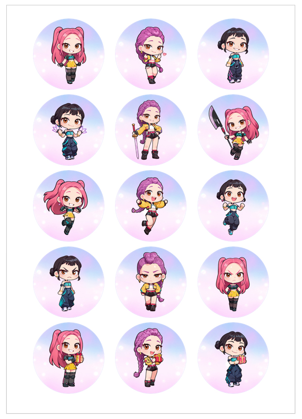 Imagen del producto: Modelo n&ordm; 3198: Kpop demon hunters