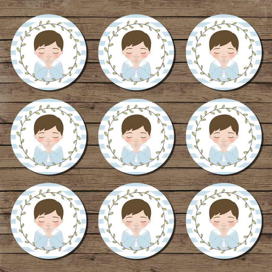 Imagen del producto: Etiquetas de comuni&oacute;n Ferran - Modelo n&ordm; 3208