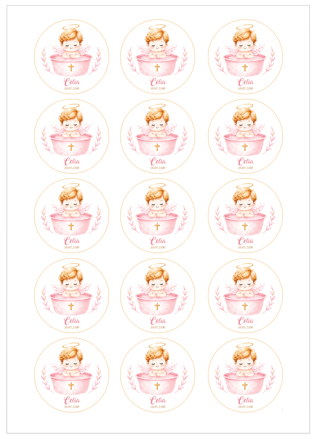 Imagen del producto: Modelo n&ordm; 3239: Angelito rosa