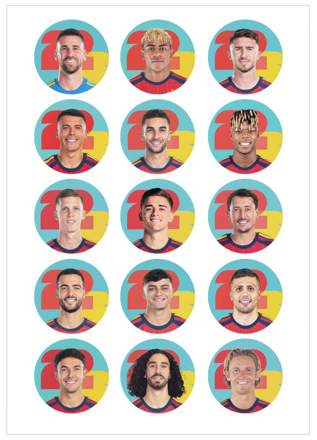 Imagen del producto: Modelo n&ordm; 3241: Selecci&oacute;n espa&ntilde;ola f&uacute;tbol 2026