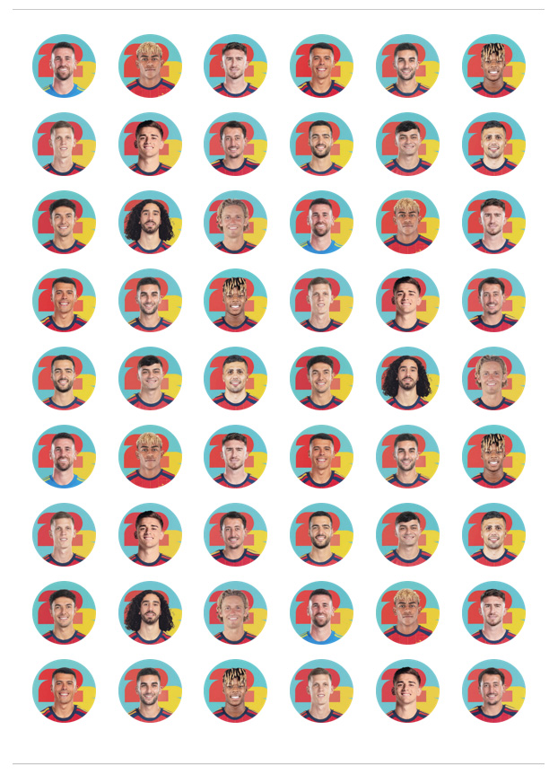 Imagen del producto: Modelo n&ordm; 3243: Selecci&oacute;n espa&ntilde;ola f&uacute;tbol 2026