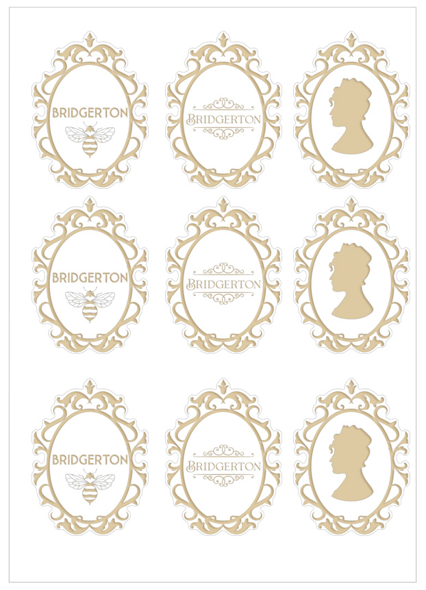 Imagen del producto: Modelo n&ordm; 3248: Bridgerton dorado