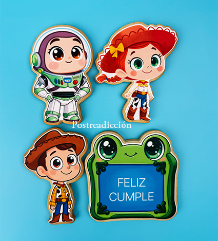 Imagen del producto: Set de 4 cortadores Toy Story 5