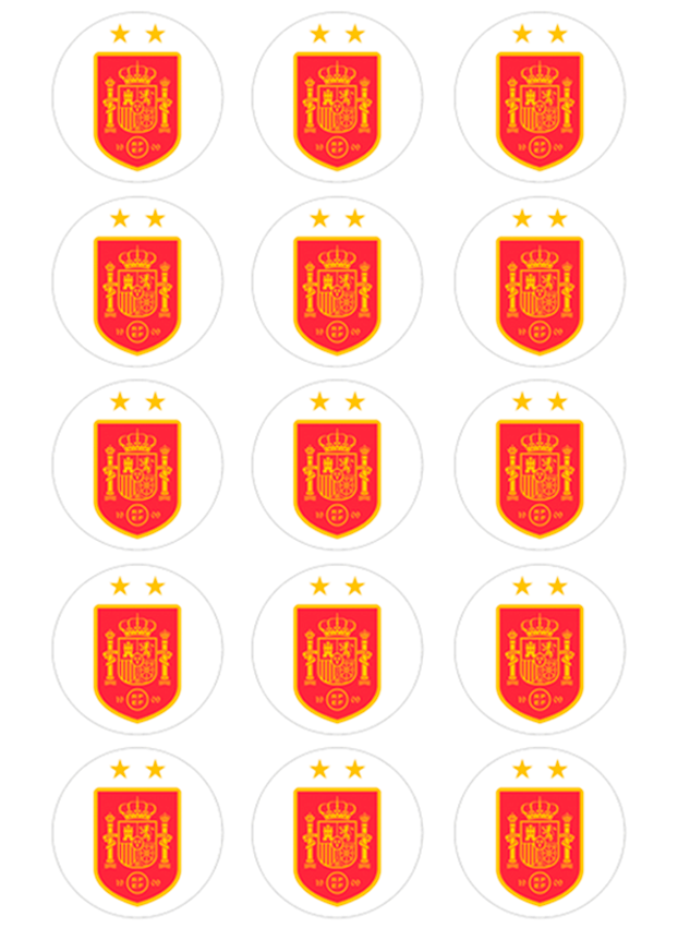 Imagen del producto: Modelo n&ordm; 3256: Escudo Selecci&oacute;n espa&ntilde;ola