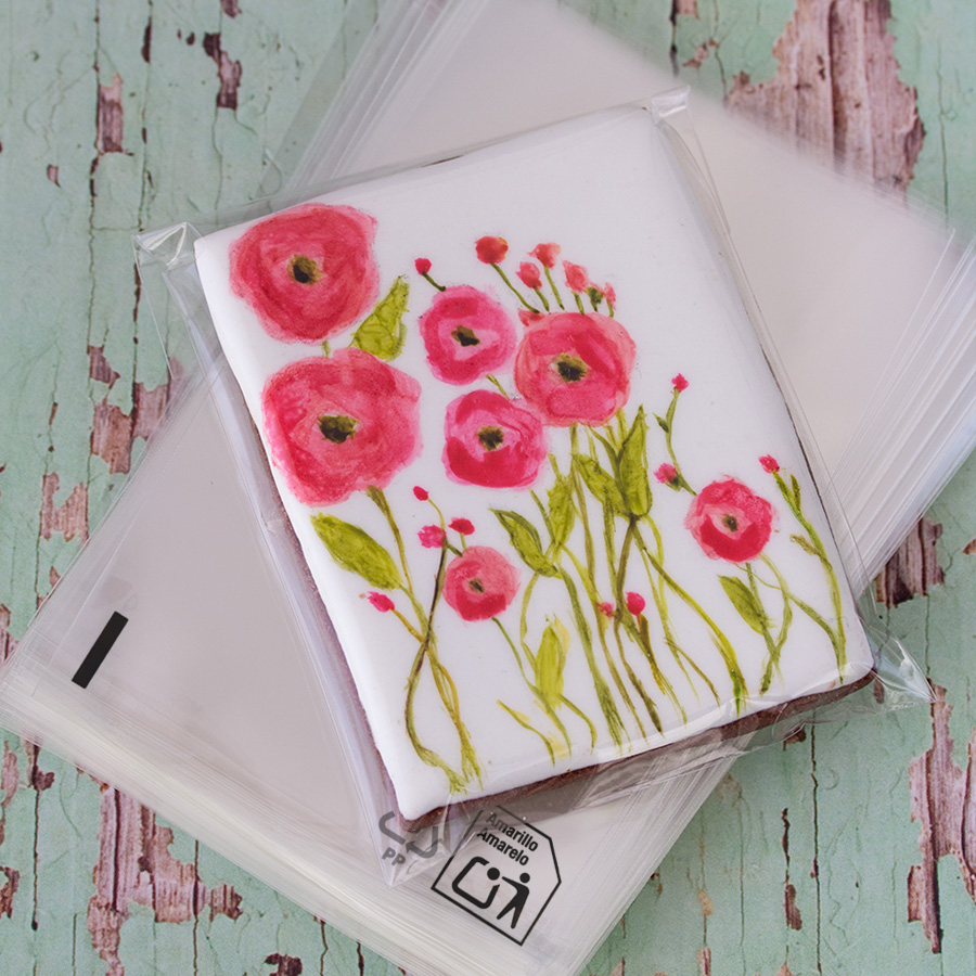 Imagen del producto: 100 bolsas de 8 x 12 cm para galletas